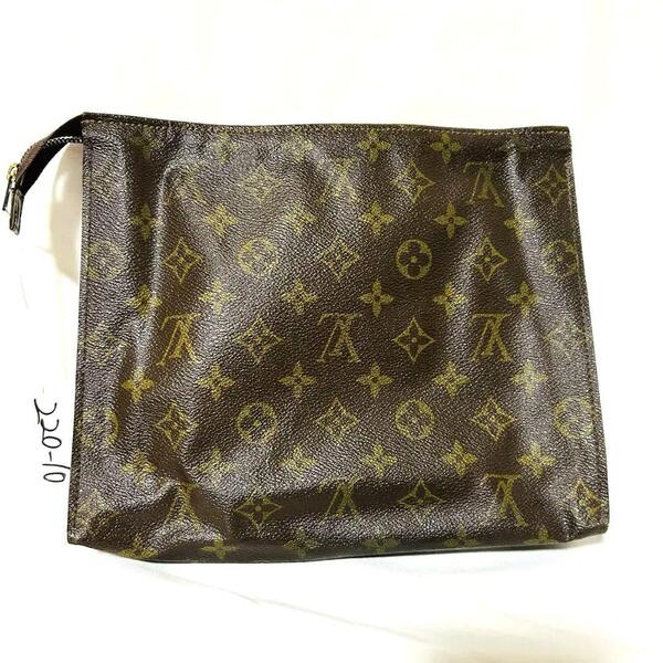 LOUIS VUITTON ルイヴィトン モノグラム ポシェット トワレット26 モノグラム ポーチ クラッチバッグ 化粧ポーチ セカンドバッグ