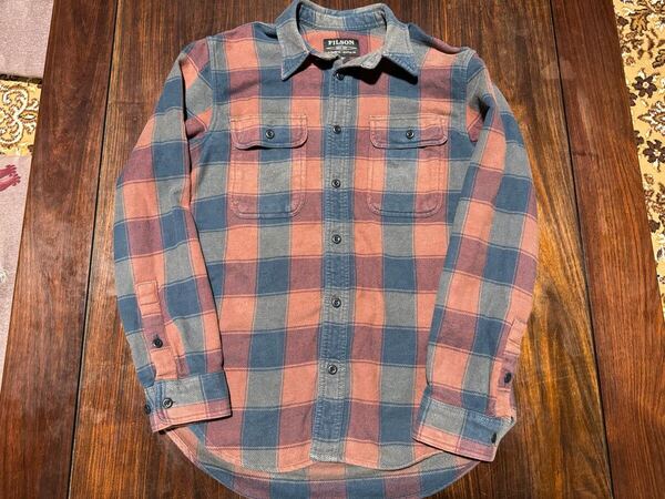 FILSON ヘビーネルシャツ チェック 長袖シャツ フィルソン 検 アラスカン ガイド シャツ