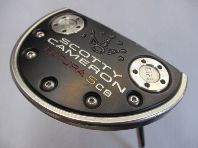 スコッティキャメロン Futura 5CB 33インチ 新品未使用 2025年最新】Yahoo!オークション -キャメロンパターfutura 5cbの
