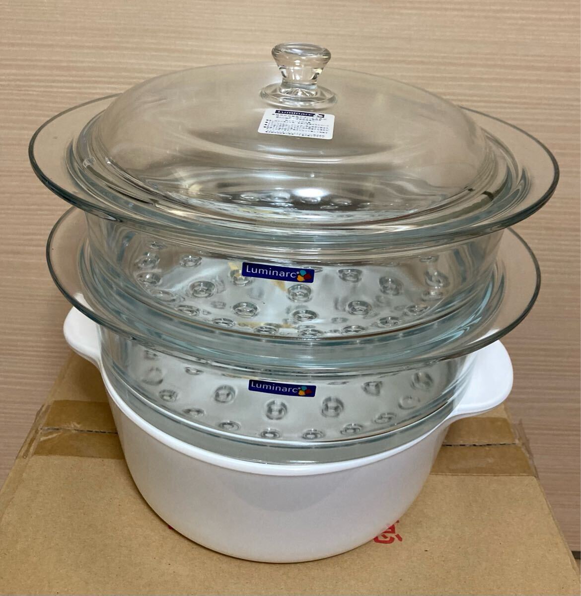 Yahoo!オークション -「リュミナルク 蒸し器」(キッチン、食器 Yahoo!オークション -「リュミナルク 蒸し器」(キッチン、食器