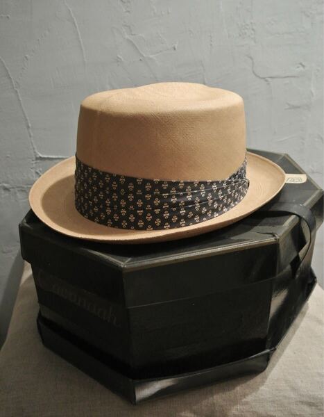 Vintage cavanagh Panama hat 3/8 59cm ヴィンテージ カバナ パナマハット コロニアル モンテクリスティ オプティモ ステットソン ストロー