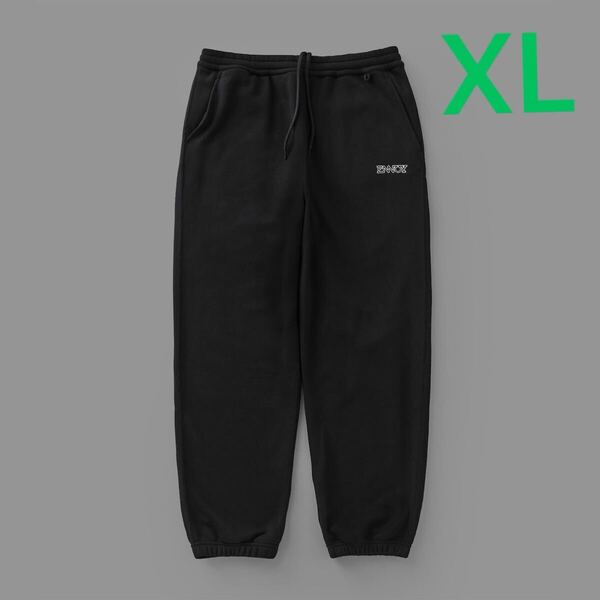 新品未着用 Ennoy エンノイ ELECTRIC LOGO SWEAT PANTS XL スウェットパンツ 蛍光ステッカー付き スタイリスト私物 黒 未着用 日本製