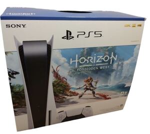 ∀ 少々訳あり SONY Play Station5 PS5 プレイステーション5 “ホライゾン forbidden west” 同梱版 空き箱 外箱のみ ∀
