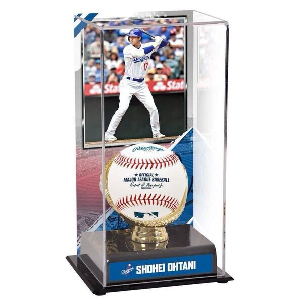 【大谷翔平】 ドジャース ボール ディスプレイケース 新品 未開封 即発送可 検) サイン Tシャツ ユニフォーム 山本由伸