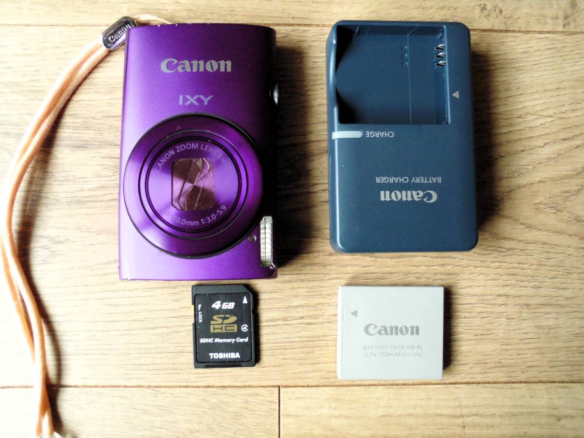 Yahoo!オークション -「canon ixy 600f パープル」(コンパクト Yahoo!オークション -「canon ixy 600f パープル」(コンパクト