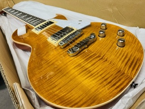 新品アウトレット即決品!!★Aria Pro II PE-AE200 YG!!★美しい鮮やかなカラー!!★ギグケース付限定1本入荷!!