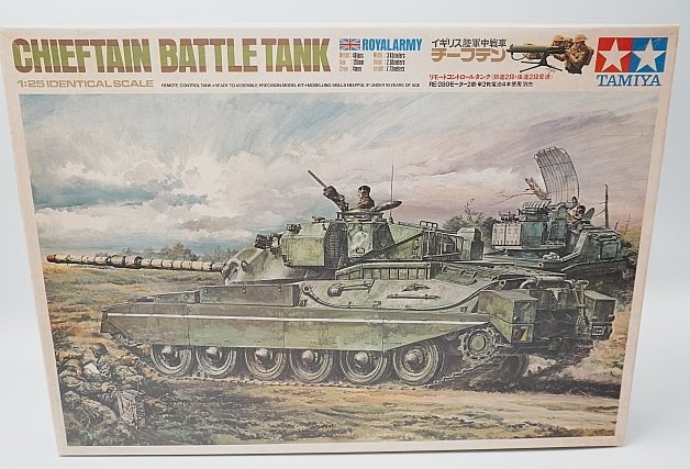 タミヤ 1/25 戦車シリーズ イギリス陸軍中戦車 チーフテン | タミヤ