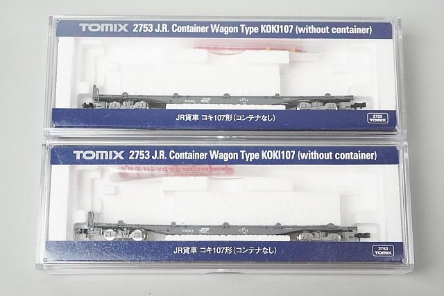 Yahoo!オークション -「コキ107 tomix」(貨物列車) (Nゲージ)の Yahoo!オークション -「コキ107 tomix」(貨物列車) (Nゲージ)の