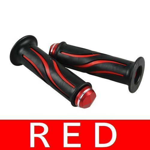 ジャイロキャノピー ジャイロX ジャイロUP カラーラバーグリップ (レッド) ハンドルグリップ カスタム 改造 ドレスアップに