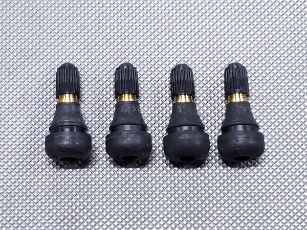 ●送料無料●日本製 エアー バルブ TR-412CL 4個 > 国産 太平洋工業 PACIFIC チューブレス エア ショート バルブ ゴム スクーター バイク