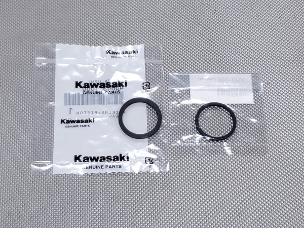 ●送料無料●KDX125SR DX125A 純正 リア ブレーキ キャリパー シール セット > リヤ オイルシール ピストンシール カップ パッキン