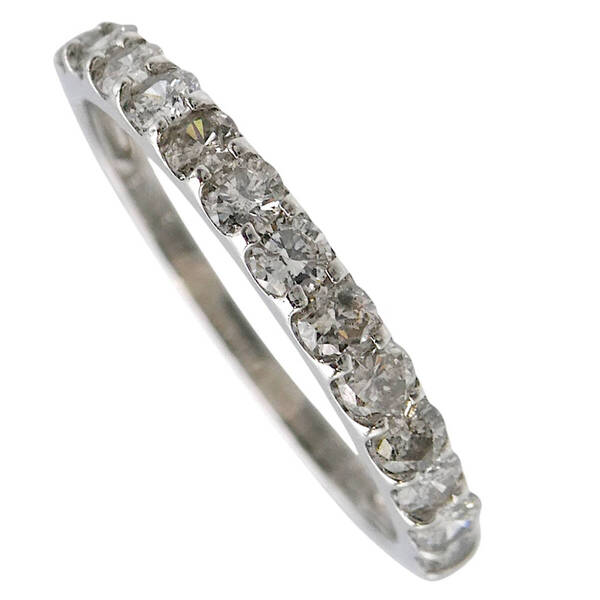 リング ハーフダイヤ Pt900 ダイヤモンド0.50ct 10.5号