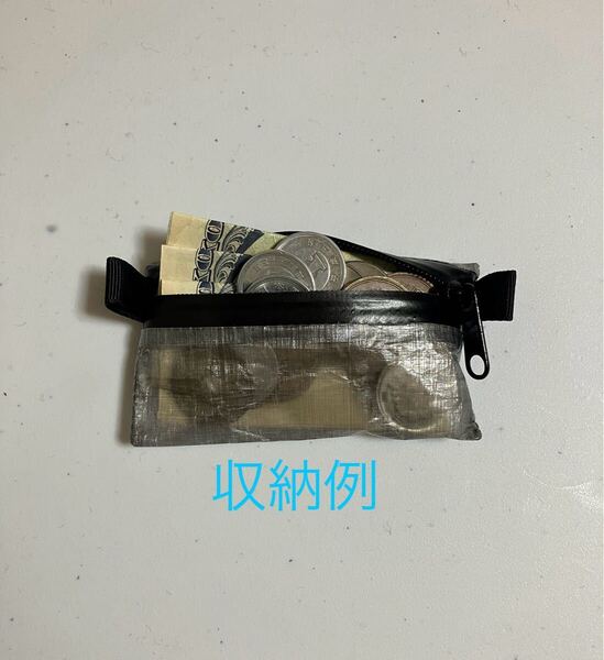MYOG)DCF ダイニーマ micro ZIP ウォレット 財布2 EDC マルチ ケース 4g