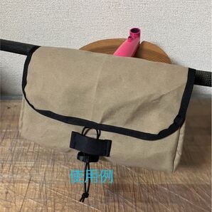 MYOG)パラフィンTAN サドル & ハンドルバー バッグ1 本体のみ / ワックスド