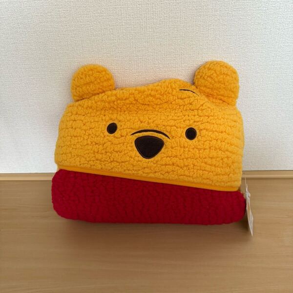 【新品】ディズニーランド ディズニーシー くまのプーさん ブランケット 膝掛け
