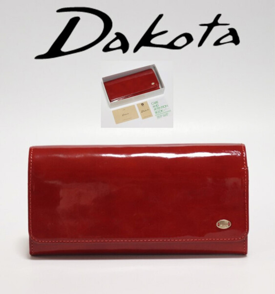 18,150円新品タグ箱付き【Dakota ダコタ】グロッソ 二つ折り長財布 ロングウォレット v6694 プレゼントにも最適