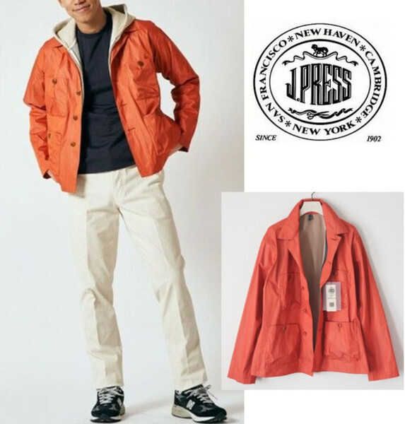 42,900円新品タグ付き【J.PRESS ジェイプレス】BDUジャケット ブルゾン M v6886