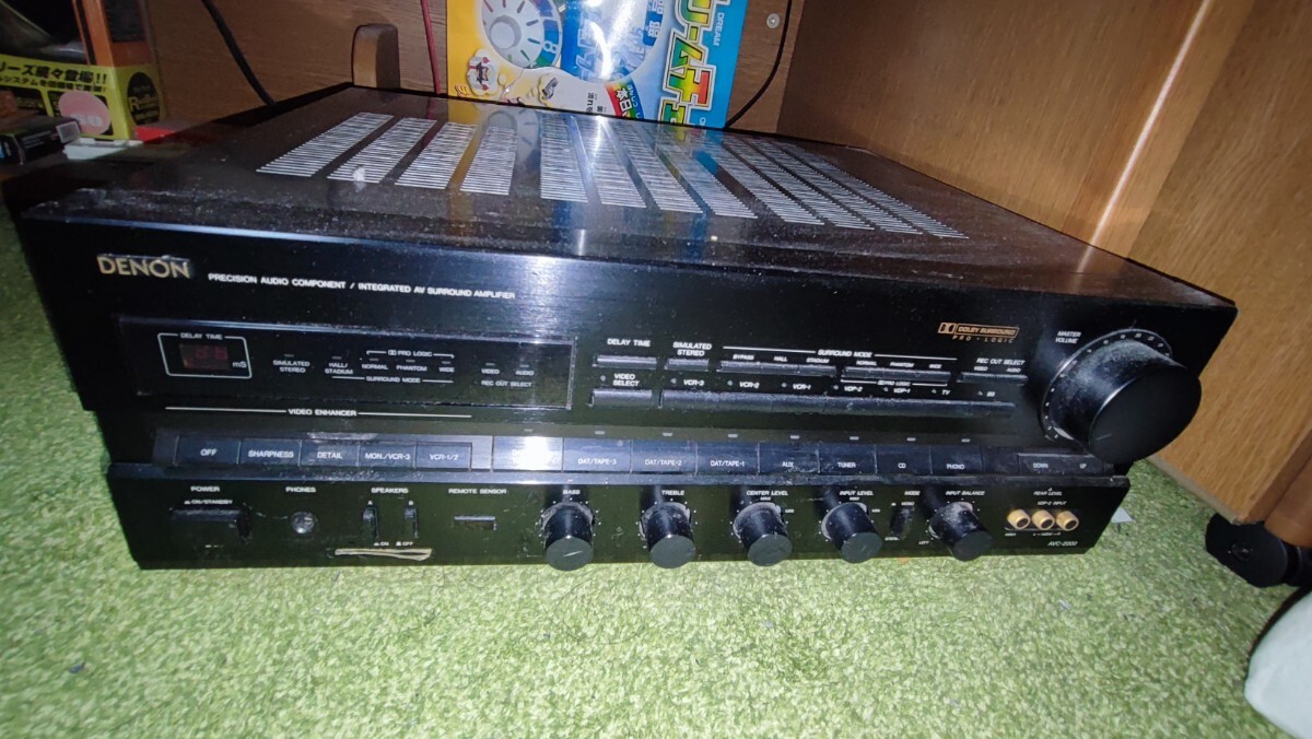 DENON AVC-A10SE AVアンプ 本体・リモコン・取扱説明書 正常動作