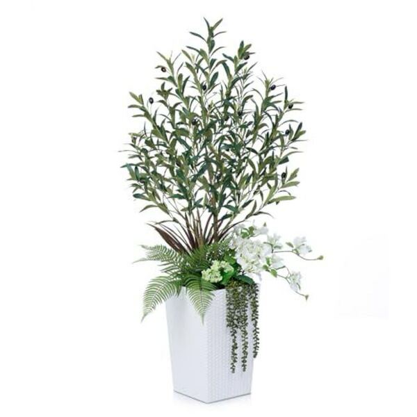 MOSADE VINE-BSSFWBPGLDZWPZ1.2m-1 Artificial Tree オリーブの木 シンボルツリー 庭木