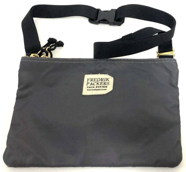 フレドリックパッカーズ 2504055 サコッシュ ショルダーバッグ FREDRIK PACKERS グレー チャコール