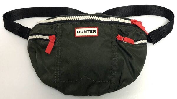 HUNTER ハンター 2503314 ショルダーバッグ 美品 ウエストバッグ ボディバッグ ウエストポーチ