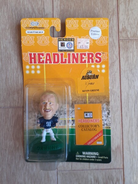 ケビン・グリーン コリンシアン NFL フィギュア ヘッドライナーズ Kevin Greene CORINTHIAN HEADLINERS アメリカンフットボール