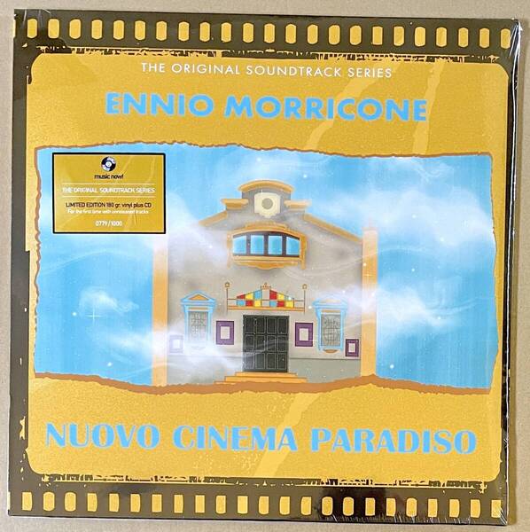 ニュー・シネマ・パラダイス アナログ盤+CD新品 本国イタリア盤 エンニオ・モリコーネ Ennio Morricone Nuovo Cinema Paradiso レコードLP