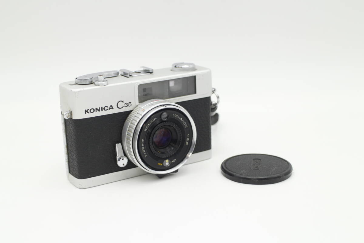 ジャンク】Konica コニカ C35 EF フィルムカメラ 8台 まとめ売り