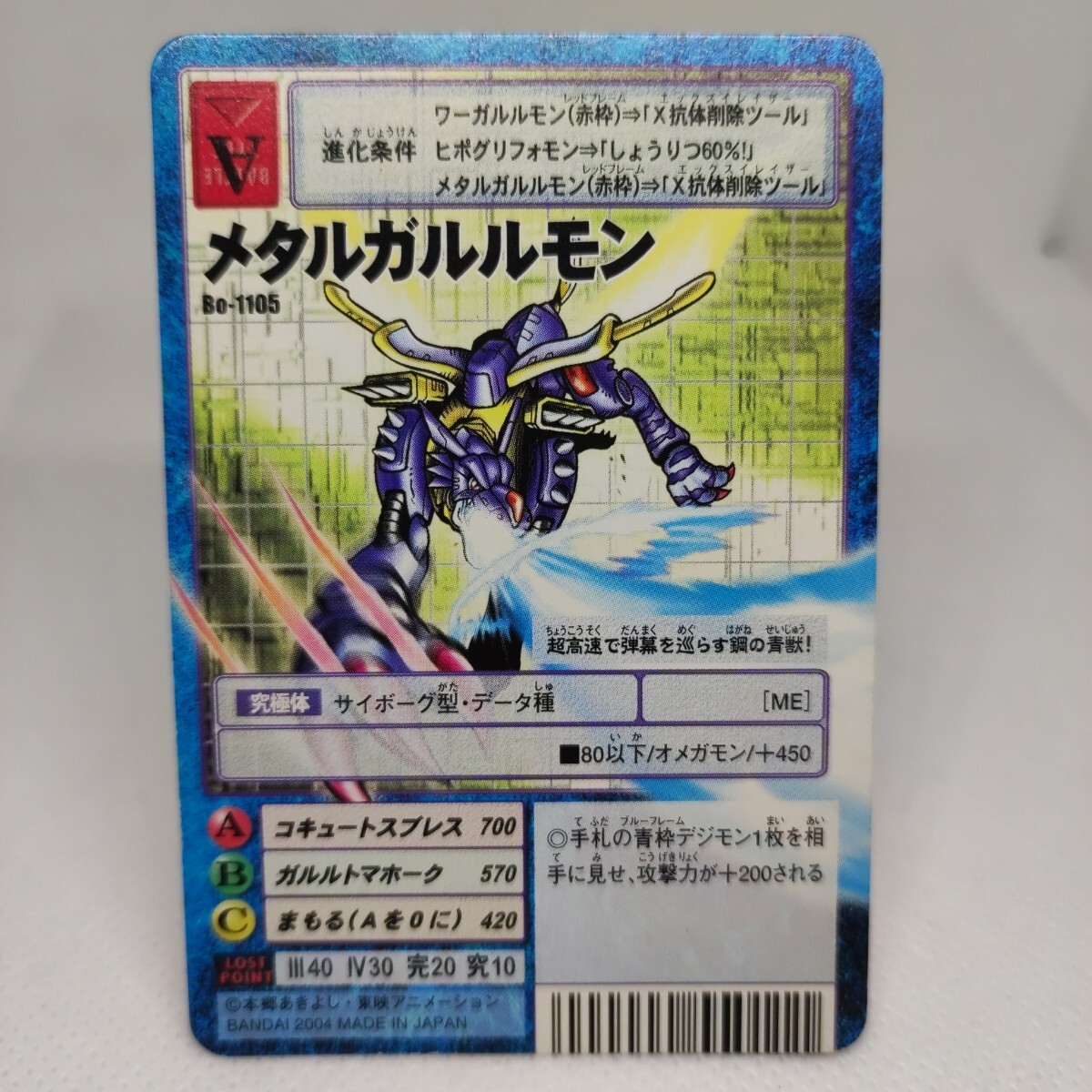 美品】メタルガルルモン 旧デジモンカード レアの通販 Q-Con