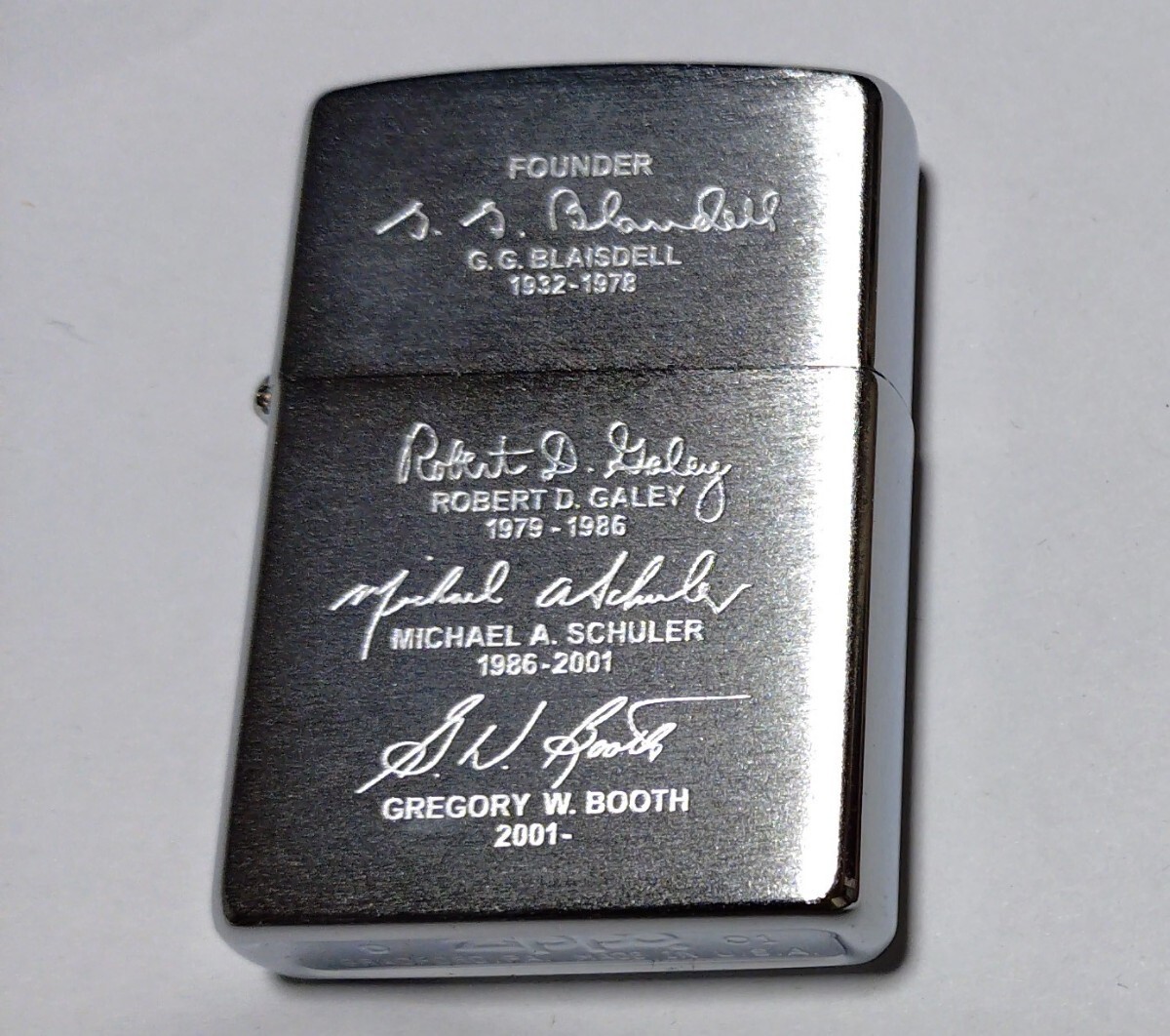 Yahoo!オークション -「歴代社長」(Zippo) (ライター)の落札相場