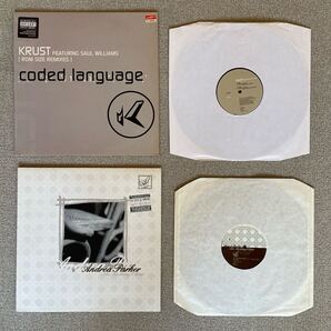 【12EP2枚】クラスト Krust /アンドレア・パーカー Andrea Parker : リミックス盤