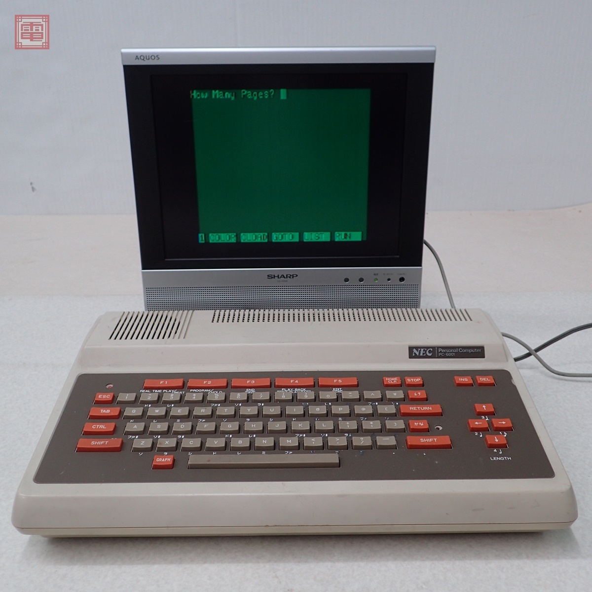 Yahoo!オークション -「nec pc-6001」の落札相場・落札価格 Yahoo!オークション -「nec pc-6001」の落札相場・落札価格