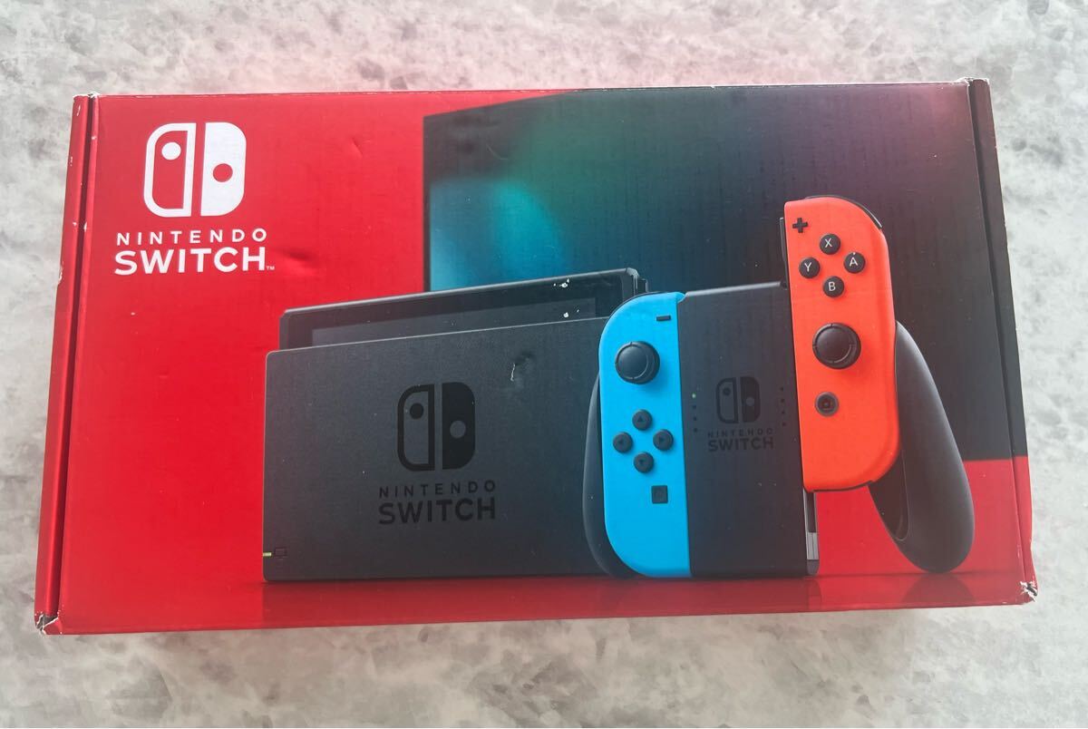 Nintendo Switch 青/オレンジ 本体 ジャンク