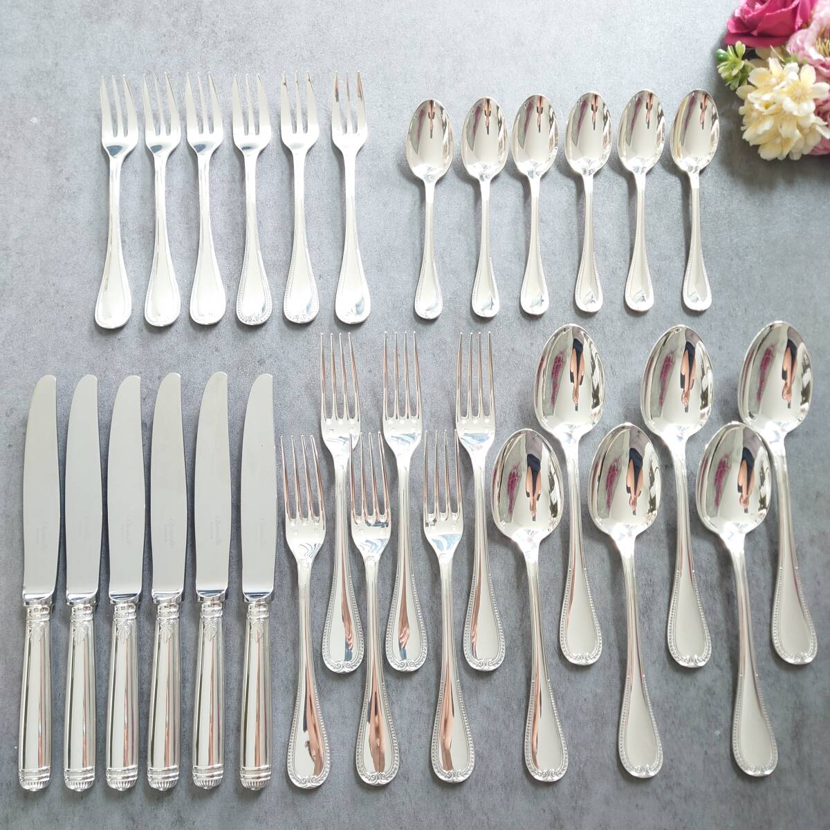 希少 美品 クリストフル マルメゾン デザートサイズ 18点|Yahoo 希少 美品 クリストフル マルメゾン デザートサイズ 18点|Yahoo