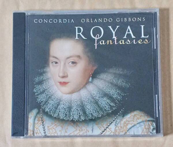 《未開封品》オーランド・ギボンズ ロイヤル・ファンタジーズ(ヴィオルのための音楽 Vol 1)/マルク・レヴィ(指揮)