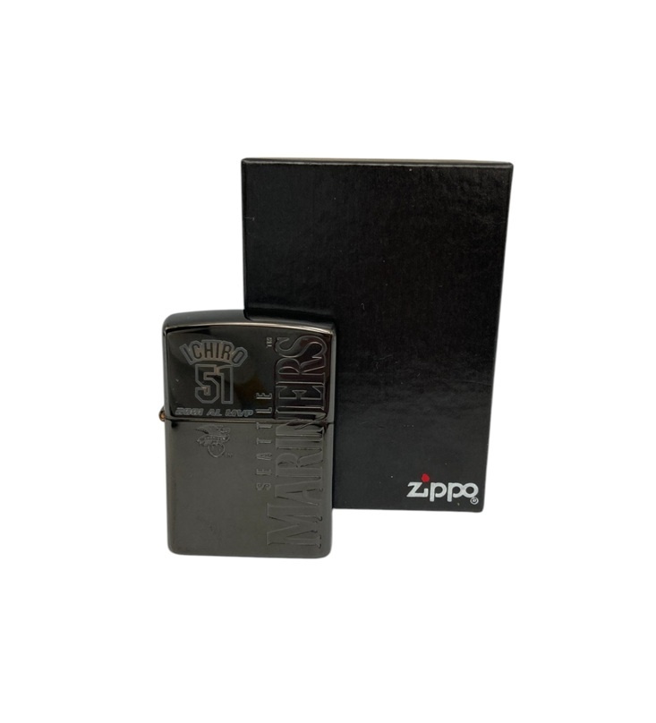 zippo Мали na-zichi low 2001 AL MVP Zippo - зажигалка б/у D4