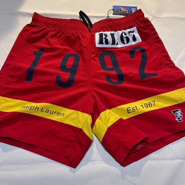 【即決価格 タグ付 試着のみ】POLO RALPH LAUREN ポロ ラルフローレン ショーツ サイズXL 1992 stadium デッドストック 激レア