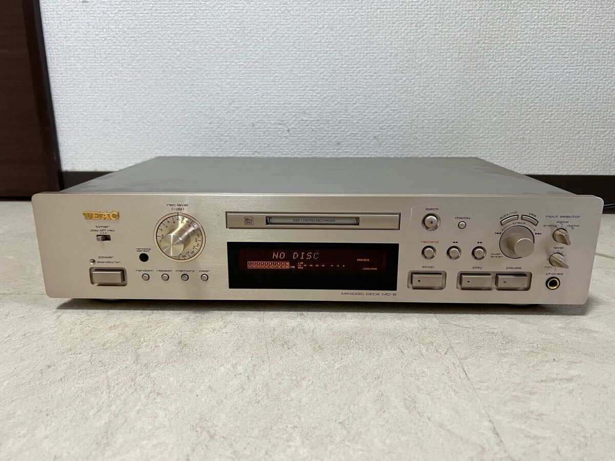 Yahoo!オークション -「teac」(MDデッキ) (オーディオ機器)の