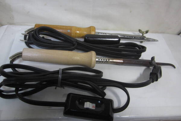 暮らし 趣味 加工道具 はんだこて(60w) 2個 中古品