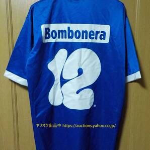 90s? Bombonera【即決 送料無料】ボンボネーラ ユニフォーム L ポロシャツ 日本代表 日の丸 サッカー サポーター ウルトラスニッポン 417-5