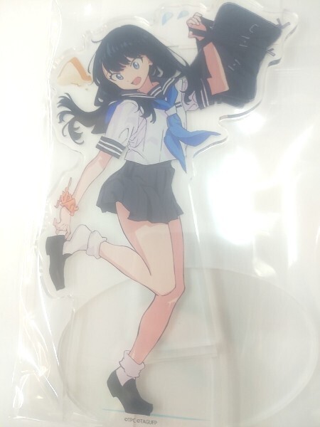 グリッドマンユニバースTSUTAYA限定 宝多六花CV:宮本侑芽 描き下ろしセーラー服verアクリルスタンドフィギュア 新品未開封