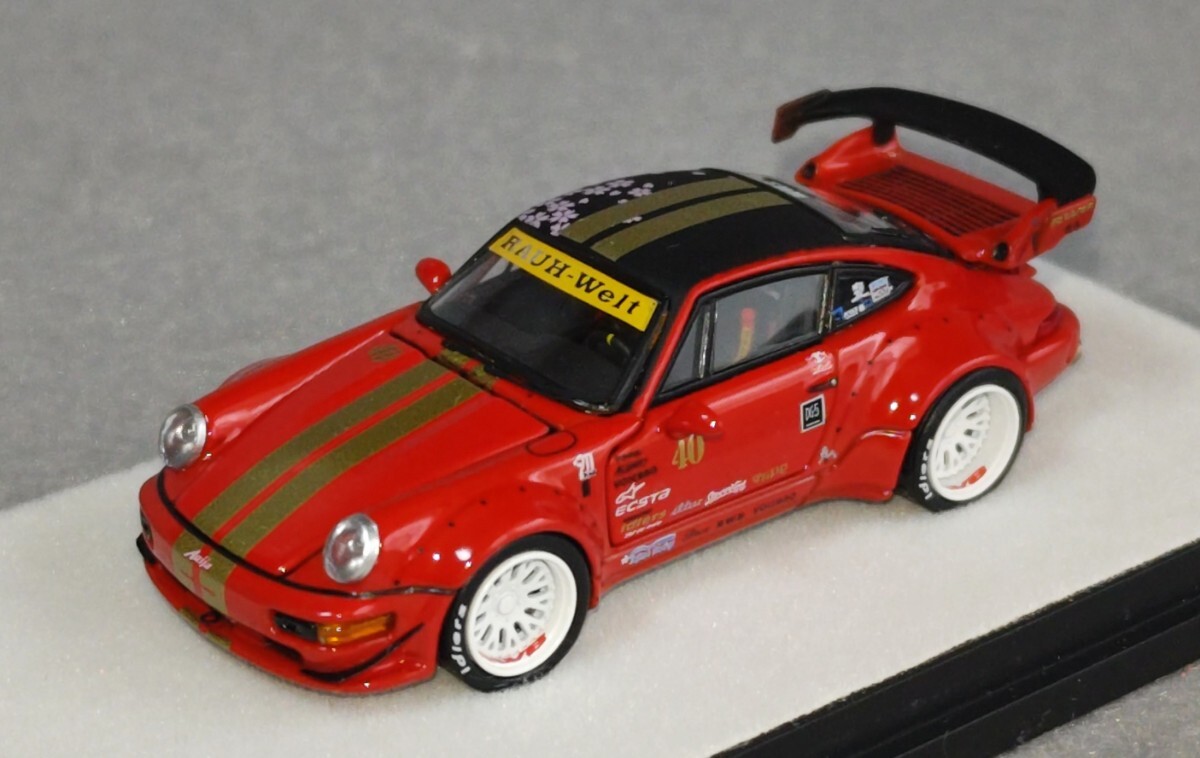 PGM1/64 ポルシェ964 Porsche 964 Red 中井啓 RWB