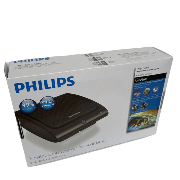 最後の1台 微粒子、花粉、PM2.5を除去 PHILIPS フィリップス GoPure ゴーピュア 自動車用空気清浄機 51008GPX1
