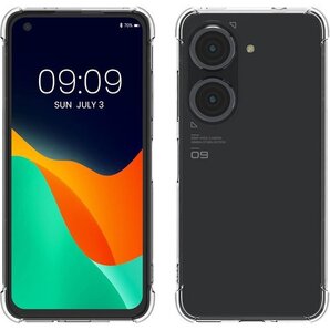 kwmobile クリスタル ケース ASUS Zen ス コーナー保護付き - 超薄 スマホ カバー透明 対応 320