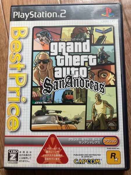 PS2グランド・セフト・オート・サンアンドレアス