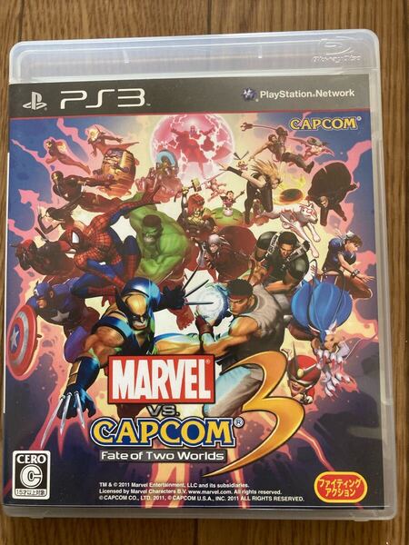 PS3 マーヴル VS カプコン3 フェイト オブ トゥー ワールド