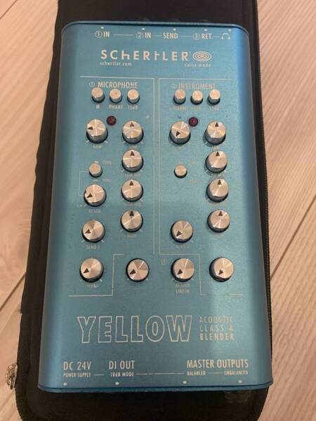 schertler yellow blender シャートラー 2chプリアンプ
