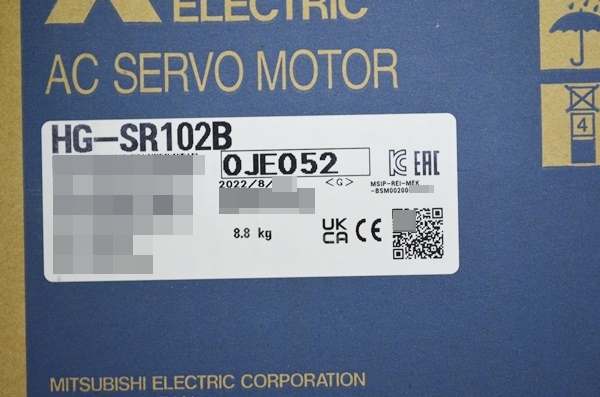 未使用 三菱電機 HG-SR102B サーボモータ 2022年製