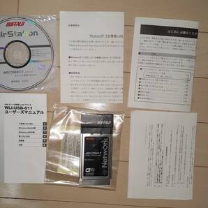 BUFFALO/バッファロ 無線LANカード AirConect PCカード WLI-PCM-L11