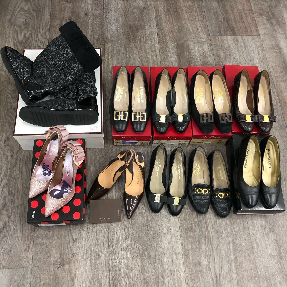 LOUIS VUITTON フェラガモ サンローラン パンプス まとめ LOUIS VUITTON フェラガモ サンローラン パンプス まとめ(Yahoo